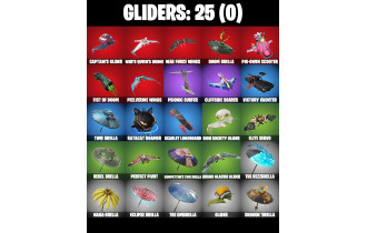 UNIQUE - Goku Black, Slayer Juice Wrld [23 Skins, 100 Vbucks, 34 Axes, 20 Emotes, 25 Gliders and MORE!]