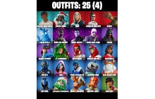 UNIQUE - Trilogy, Point Patroller [25 Skins, 45 Axes, 32 Emotes, 41 Gliders and MORE!]