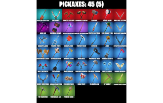 UNIQUE - Trilogy, Point Patroller [25 Skins, 45 Axes, 32 Emotes, 41 Gliders and MORE!]