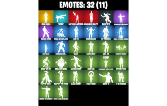 UNIQUE - Trilogy, Point Patroller [25 Skins, 45 Axes, 32 Emotes, 41 Gliders and MORE!]