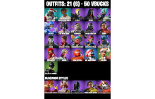 UNIQUE - Kendo, Daigo [21 Skins, 50 Vbucks, 47 Axes, 25 Emotes, 32 Gliders and MORE!]