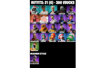 UNIQUE - Peter Griffin, Nisha [21 Skins, 300 Vbucks, 32 Axes, 25 Emotes, 37 Gliders and MORE!]