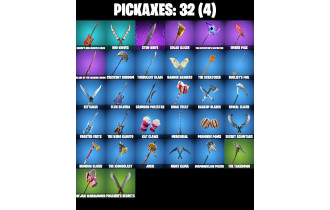 UNIQUE - Peter Griffin, Nisha [21 Skins, 300 Vbucks, 32 Axes, 25 Emotes, 37 Gliders and MORE!]