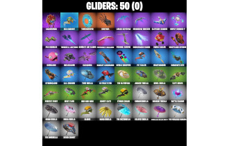 UNIQUE - Polar Peely, Blizzabelle  [20 Skins, 45 Axes, 31 Emotes, 50 Gliders and MORE!]