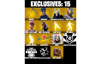 UNIQUE - OG STW,  Rogue Agent [65 Skins, 900 Vbucks, 62 Axes, 58 Emotes, 67 Gliders and MORE!]