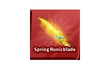 Spring Runicblade [Blade Ball]
