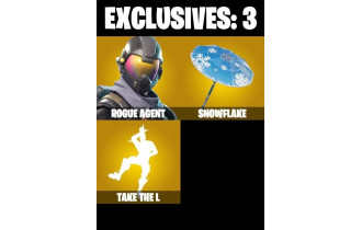 UNIQUE - Take The L, Rogue Agent [6 Skins, 4 Axes, 10 Emotes, 8 Gliders and MORE!]