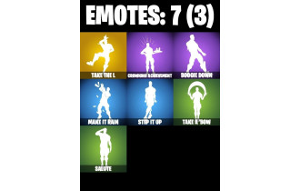 UNIQUE - Rogue Agent, Take The L [4 Skins, 3 Axes, 7 Emotes, 8 Gliders and MORE!]