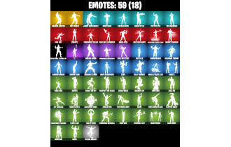 UNIQUE - Blue Striker, Peelverine [41 Skins, 200 Vbucks, 53 Axes, 59 Emotes, 53 Gliders and MORE!]