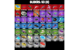 UNIQUE - Blue Striker, Peelverine [41 Skins, 200 Vbucks, 53 Axes, 59 Emotes, 53 Gliders and MORE!]