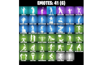 UNIQUE - Joltara, Solid Snake [38 Skins, 200 Vbucks, 57 Axes, 41 Emotes, 42 Gliders and MORE!]