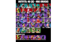 UNIQUE - Lewis Hamilton, Scorpion [40 Skins, 450 Vbucks, 52 Axes, 34 Emotes, 40 Gliders and MORE!]