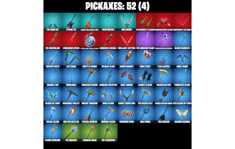 UNIQUE - Lewis Hamilton, Scorpion [40 Skins, 450 Vbucks, 52 Axes, 34 Emotes, 40 Gliders and MORE!]