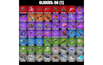UNIQUE - Crystal, Emma Frost [30 Skins, 1050 Vbucks, 56 Axes, 32 Emotes, 56 Gliders and MORE!]