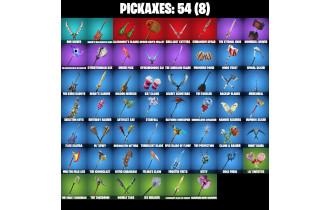 UNIQUE - Underworld Desdemona, Gold Blooded Ace [15 Skins, 700 Vbucks, 54 Axes, 41 Emotes, 50 Gliders and MORE!]