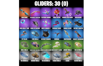 UNIQUE - Aura,  [15 Skins, 100 Vbucks, 36 Emotes, 24 Gliders and MORE!]