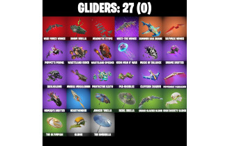 UNIQUE - Santa Dogg , Wastelander Magneto [20 Skins, 200 Vbucks, 34 Axes, 24 Emotes, 27 Gliders and MORE!]