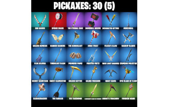 UNIQUE - Felina, Explorer Emilie [12 Skins, 30 Axes, 18 Emotes, 30 Gliders and MORE!]