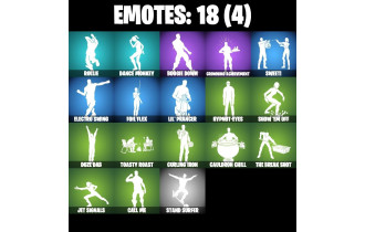 UNIQUE - Felina, Explorer Emilie [12 Skins, 30 Axes, 18 Emotes, 30 Gliders and MORE!]