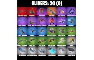 UNIQUE - Felina, Explorer Emilie [12 Skins, 30 Axes, 18 Emotes, 30 Gliders and MORE!]