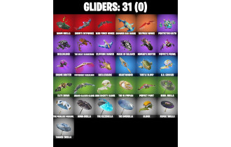 UNIQUE - The Night Rose, Jade [14 Skins, 700 Vbucks, 42 Axes, 27 Emotes, 31 Gliders and MORE!]