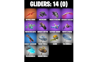 UNIQUE - Santa Dogg, Hero Baymax [12 Skins, 16 Axes, 12 Emotes,14 Gliders and MORE!]