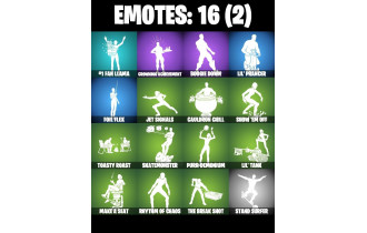 UNIQUE - Streetwear Spark Messi, Meowdas [18 Skins, 400 Vbucks, 39 Axes, 16 Emotes, 35 Gliders and MORE!]