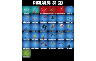UNIQUE - Surf Witch,  [19 Skins, 50 Vbucks, 31 Axes, 23 Emotes, 26 Gliders and MORE!]