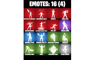 UNIQUE - Luke Skywalker,  [17 Skins, 100 Vbucks, 24 Axes, 16 Emotes, 15 Gliders and MORE!]