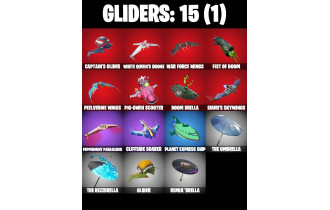 UNIQUE - Luke Skywalker,  [17 Skins, 100 Vbucks, 24 Axes, 16 Emotes, 15 Gliders and MORE!]