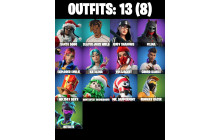 UNIQUE - Boogie Down, Crowning Achievement [13 Skins, 21 Axes, 12 Emotes, 20 Gliders and MORE!]