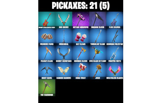UNIQUE - Boogie Down, Crowning Achievement [13 Skins, 21 Axes, 12 Emotes, 20 Gliders and MORE!]