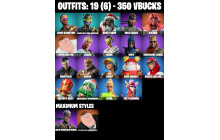 UNIQUE - Lewis Hamilton,  [19 Skins, 350 Vbucks, 21 Axes, 21 Emotes, 20 Gliders and MORE!]
