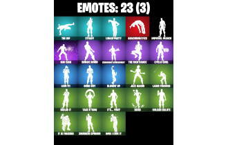 UNIQUE - Spider Gwen, Darth Vader [18 Skins, 750 Vbucks, 29 Axes, 23 Emotes, 30 Gliders and MORE!]