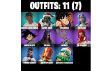 UNIQUE - Son Goku, Beerus [11 Skins, 29 Axes, 13 Emotes, 20 Gliders and MORE!]