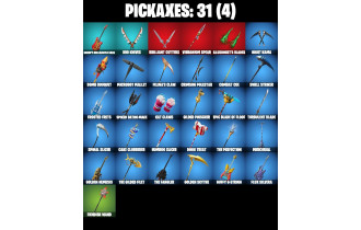 UNIQUE - Get Griddy, Captain Llamerica [13 Skins, 250 Vbucks, 31 Axes, 15 Emotes, 20 Gliders and MORE!]