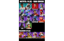 UNIQUE - Spider-Man (No Way Home), Katalina [14 Skins, 1500 Vbucks, 26 Axes, 15 Emotes, 23 Gliders and MORE!]