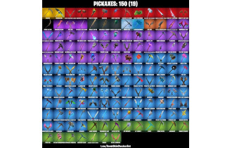 UNIQUE - Travis Scott , Eon [173 Skins, 150 Axes, 152 Emotes, 119 Gliders and MORE!]