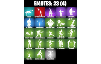 UNIQUE - Nyanja, 1-Ball [19 Skins, 450 Vbucks, 41 Axes, 23 Emotes, 36 Gliders and MORE!]