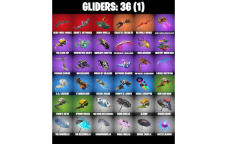 UNIQUE - Nyanja, 1-Ball [19 Skins, 450 Vbucks, 41 Axes, 23 Emotes, 36 Gliders and MORE!]