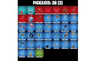 UNIQUE - Aerial Assault Bomber, Undercover Skye [29 Skins, 50 Vbucks, 38 Axes, 30 Emotes, 27 Gliders and MORE!]