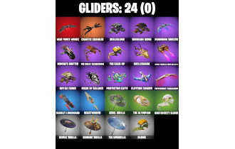 UNIQUE - Undercover Skye, Kendo [17 Skins, 200 Vbucks, 37 Axes, 23 Emotes, 24 Gliders and MORE!]