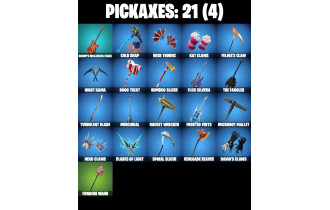 UNIQUE - Santa Dogg, Skull Commander [15 Skins, 400 Vbucks, 21 Axes, 12 Emotes, 18 Gliders and MORE!]