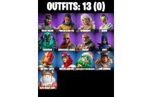 UNIQUE - Solid Snake, Aphrodite [13 Skins, 16 Axes, 11 Emotes,16 Gliders and MORE!]