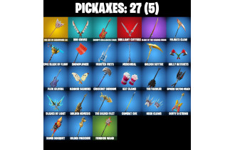 UNIQUE - Katalina, Polar Peely [19 Skins, 250 Vbucks, 27 Axes, 16 Emotes, 21 Gliders and MORE!]