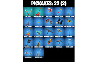 UNIQUE - Meowdas, Shadow Blade Hope [16 Skins, 22 Axes, 16 Emotes, 15 Gliders and MORE!]