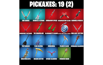 UNIQUE - (Snikt!), Hellfire Dance [13 Skins, 19 Axes, 14 Emotes, 16 Gliders and MORE!]