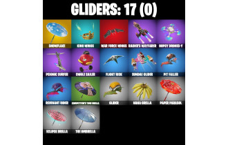UNIQUE - Harley Quinn, Snowflake  [12 Skins, 400 Vbucks, 12 Axes, 12 Emotes, 17 Gliders and MORE!]