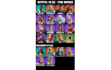 UNIQUE - Rust Bucket, Khaby Lame [16 Skins, 1750 Vbucks, 19 Axes, 27 Emotes, 24 Gliders and MORE!]