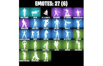 UNIQUE - Rust Bucket, Khaby Lame [16 Skins, 1750 Vbucks, 19 Axes, 27 Emotes, 24 Gliders and MORE!]